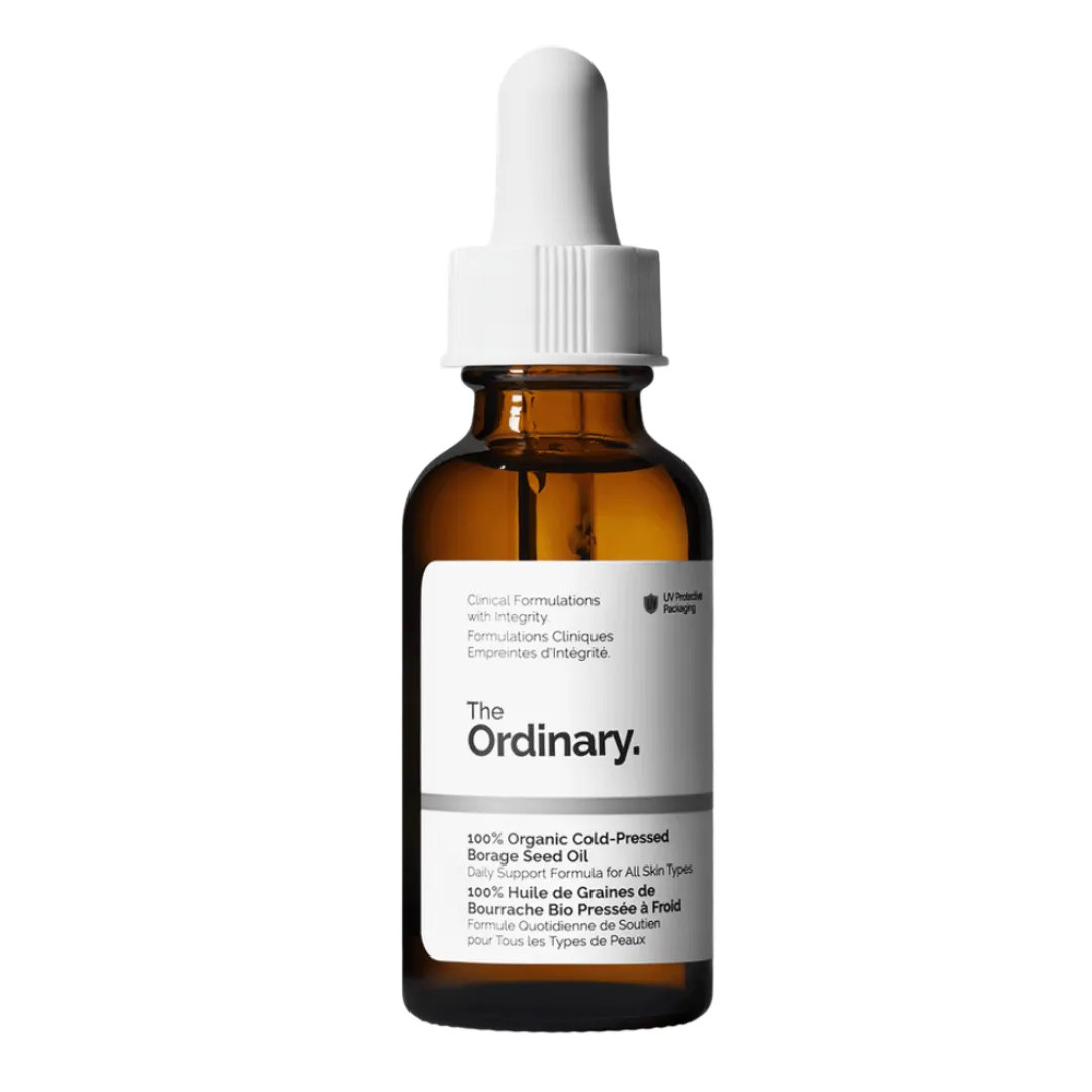 100% Organic Cold-Pressed Borage Seed Oil (30ml)