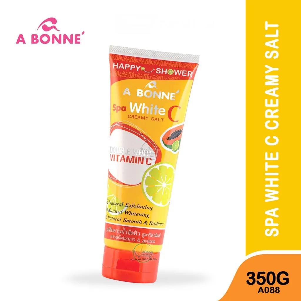 A Bonne Spa White C Creamy Salt Double White Vit.C (350gm)