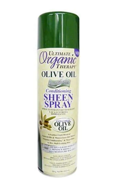 Africa's Best Ultimate Organics Olive Oil Luminous Conditioning Oil Sheen 8oz