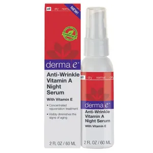 Anti-Wrinkle Vitamin A Night Serum 2 oz By Derma e