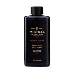 Bourbon Vanilla Body Wash for Men, 13.5 Fl. Oz.