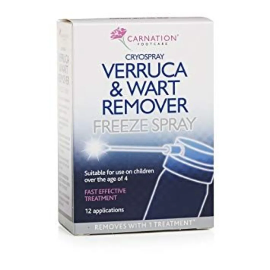 Carnation Verruca & Wart Freeze Spray 50ML (T)