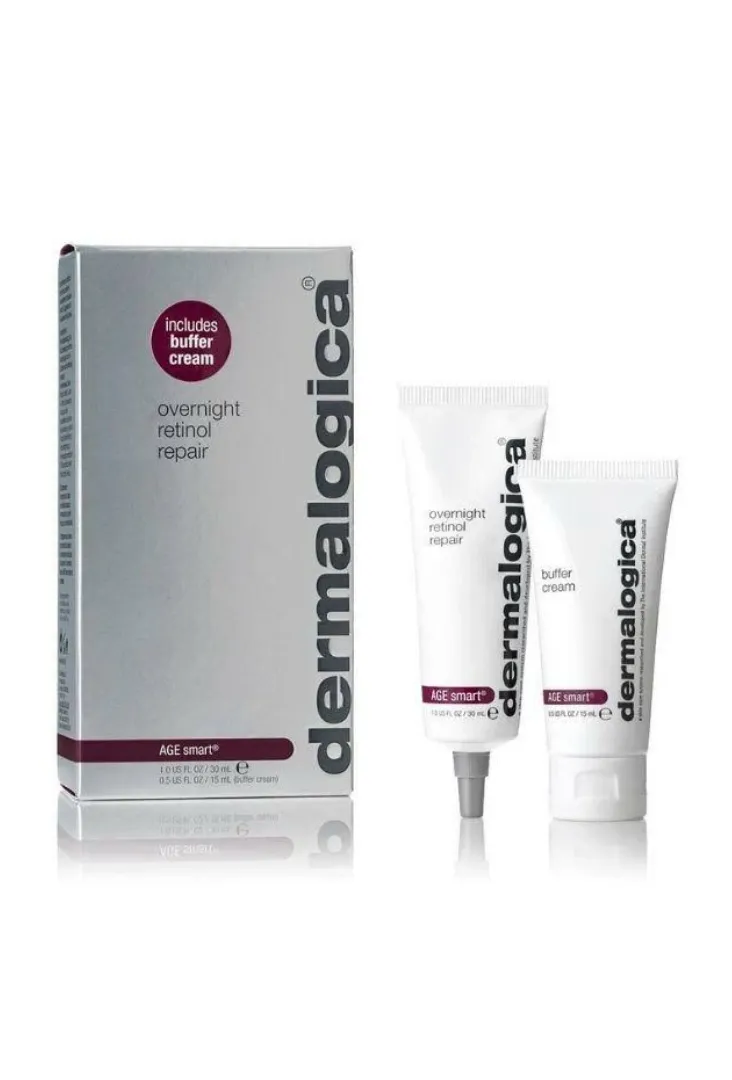 Dermalogica AGE smart Overnight Retinol Repair 30ml   Buffer Cream 15ml