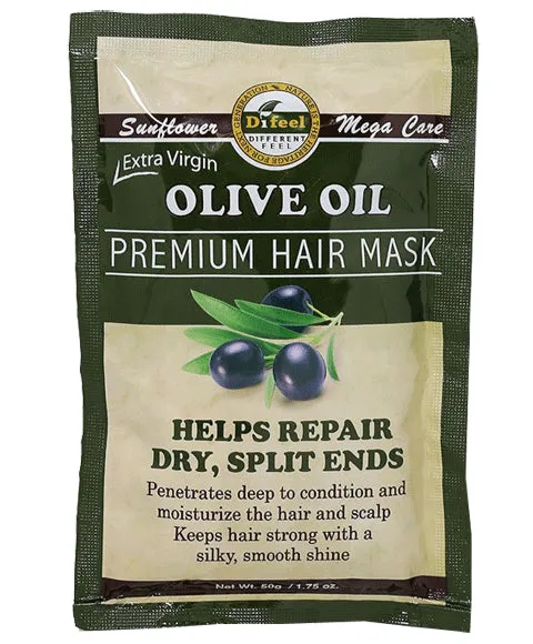 Difeel Olive Oil Premium Hair Mask Help Repair Dry And Splitends - 50g