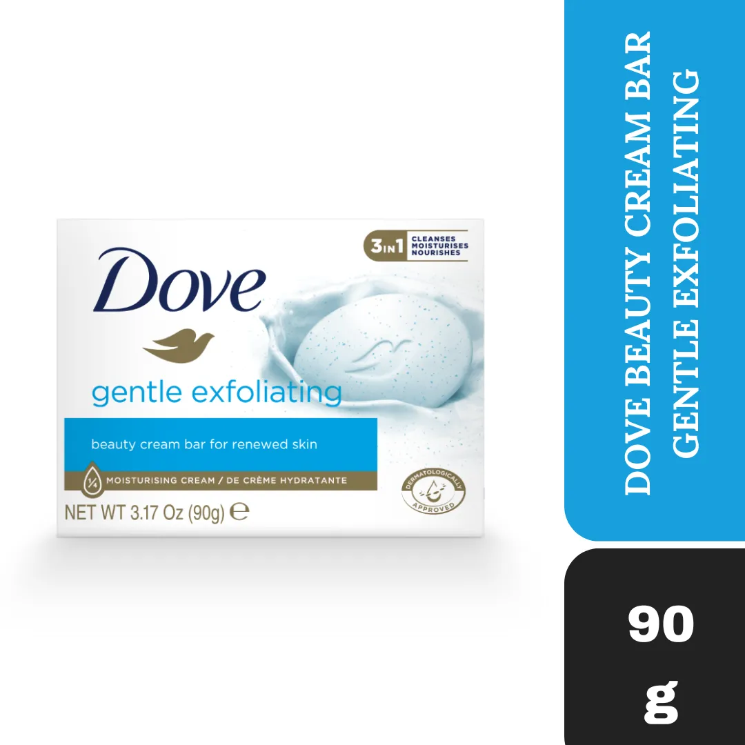 Dove Beauty Bar Soap Gentle Exfoliating 90g