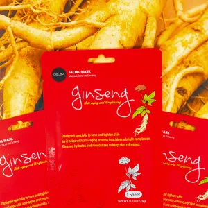 Essence Facial Sheet Mask Moisturizing Skin Care - Ginseng (24 units)