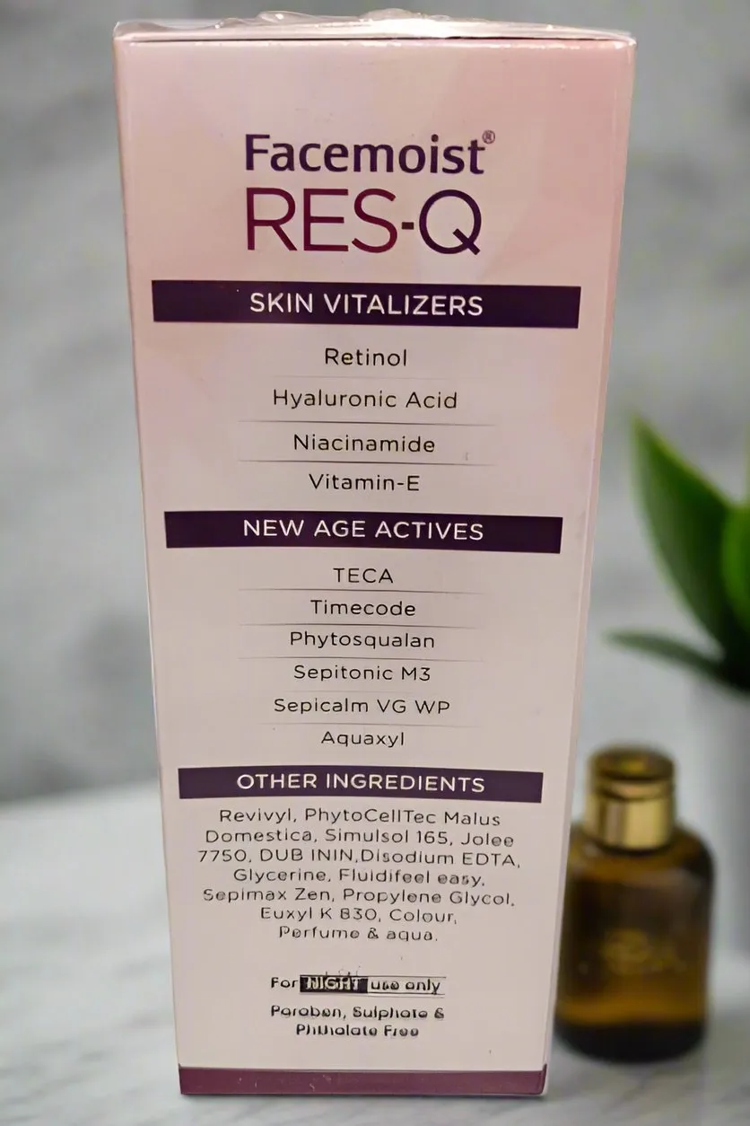 Facemoist RES-Q Night Repair Serum