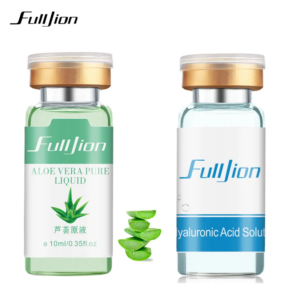 Fulljion Hyaluronic Acid Moisturizer   Aloe Vera Pure Liquid Essence Serum Acne Treatment Whitening Anti Wrinkle Cream Face Care