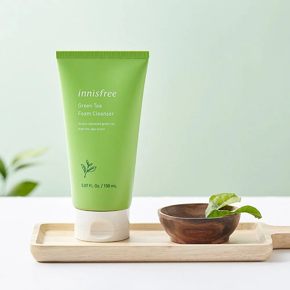 innisfree New Green Tea Foam Cleanser 150ml