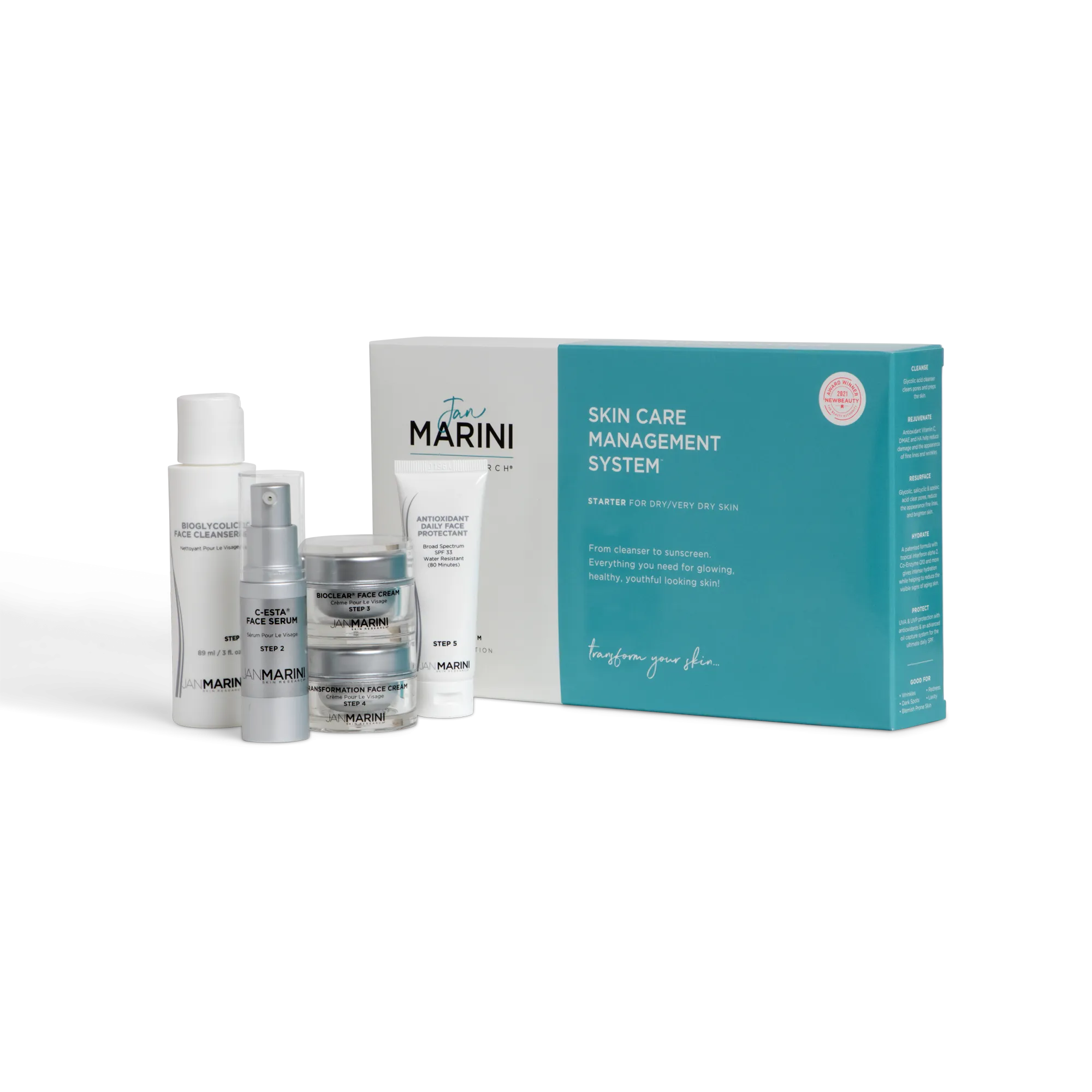 Jan Marini | Starter Skin Care Management System | Dry to Very Dry Skin