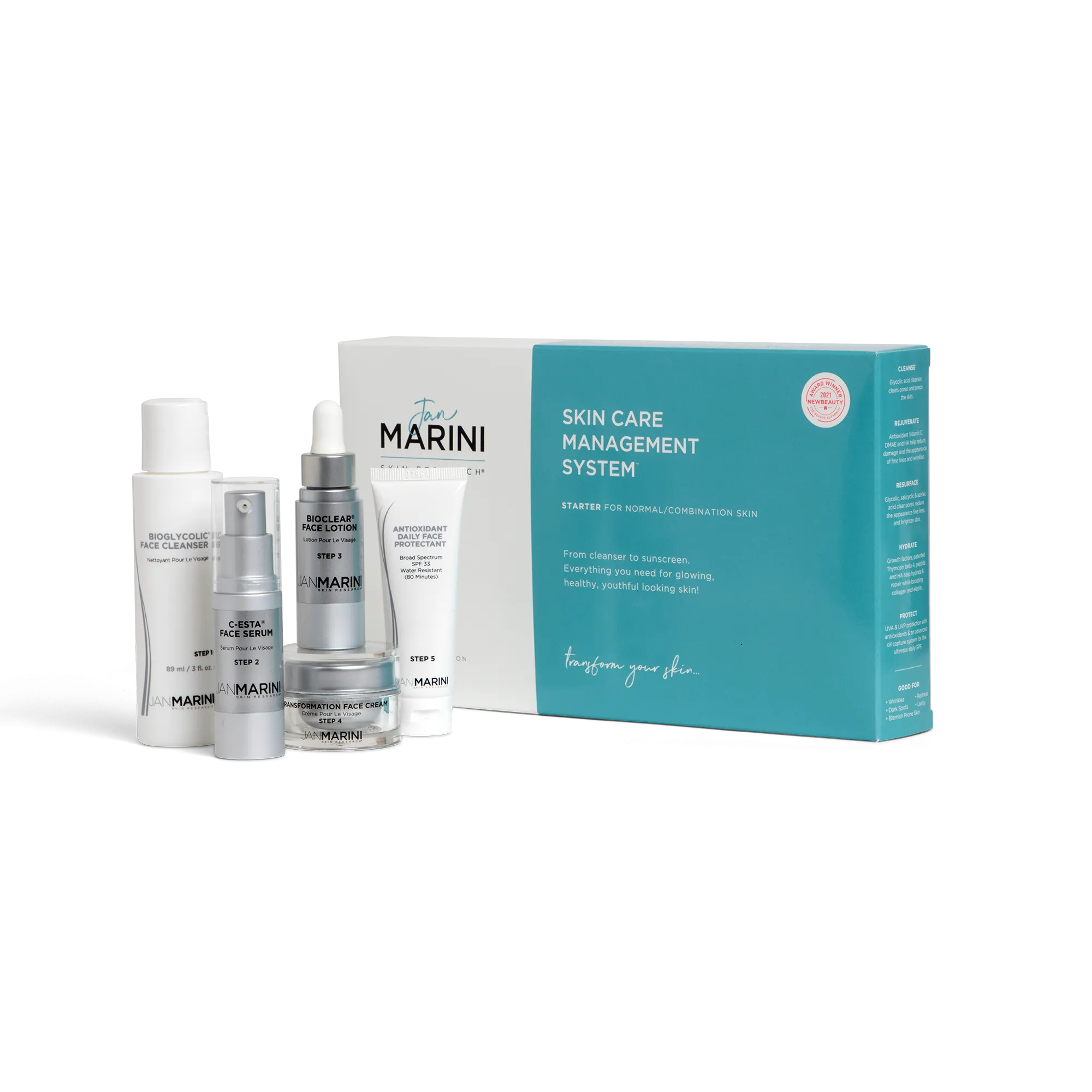 Jan Marini Starter Skin Care Management System - Normal/Combo