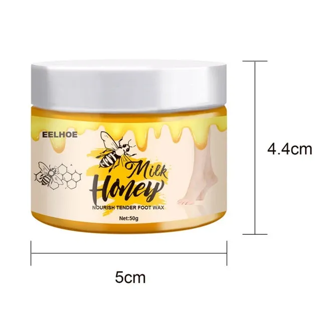 Milk Honey Nourishing for Men Women Moisturizing Foot Care Soft Skin 50g Smooth Foot Masks