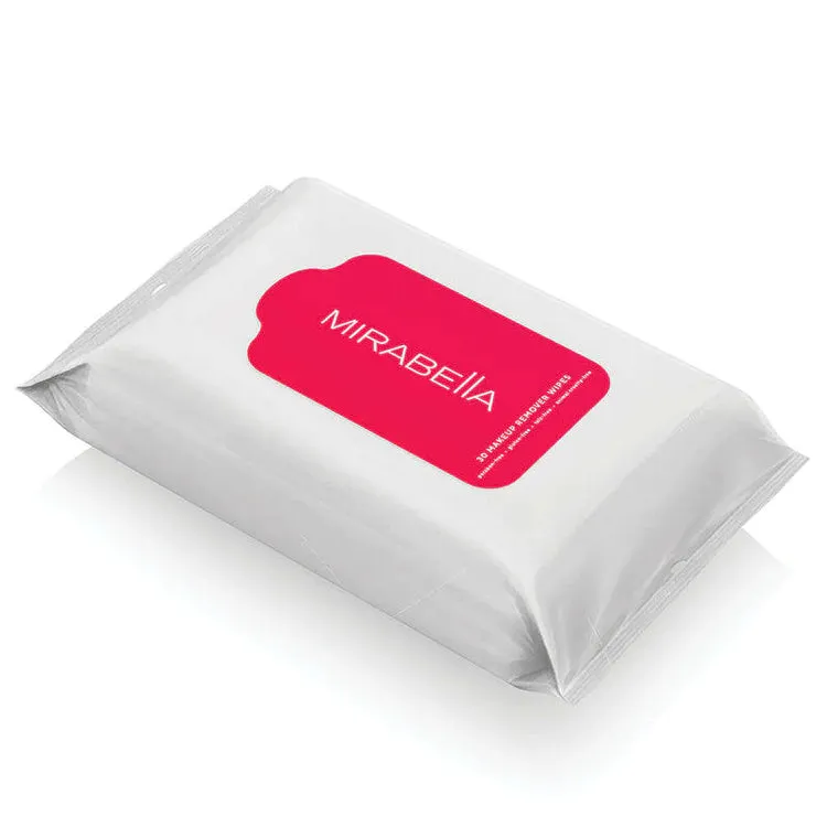 Mirabella Wipeout Makeup Remover Wipes, 30 ct