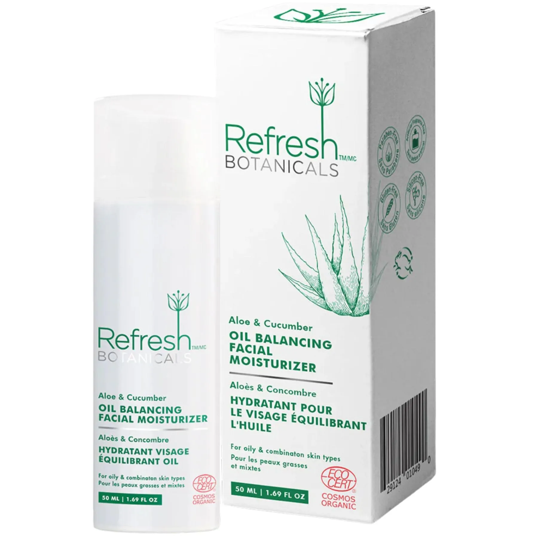 Refresh Botanicals Oil Balancing Facial Moisturizer 50ml