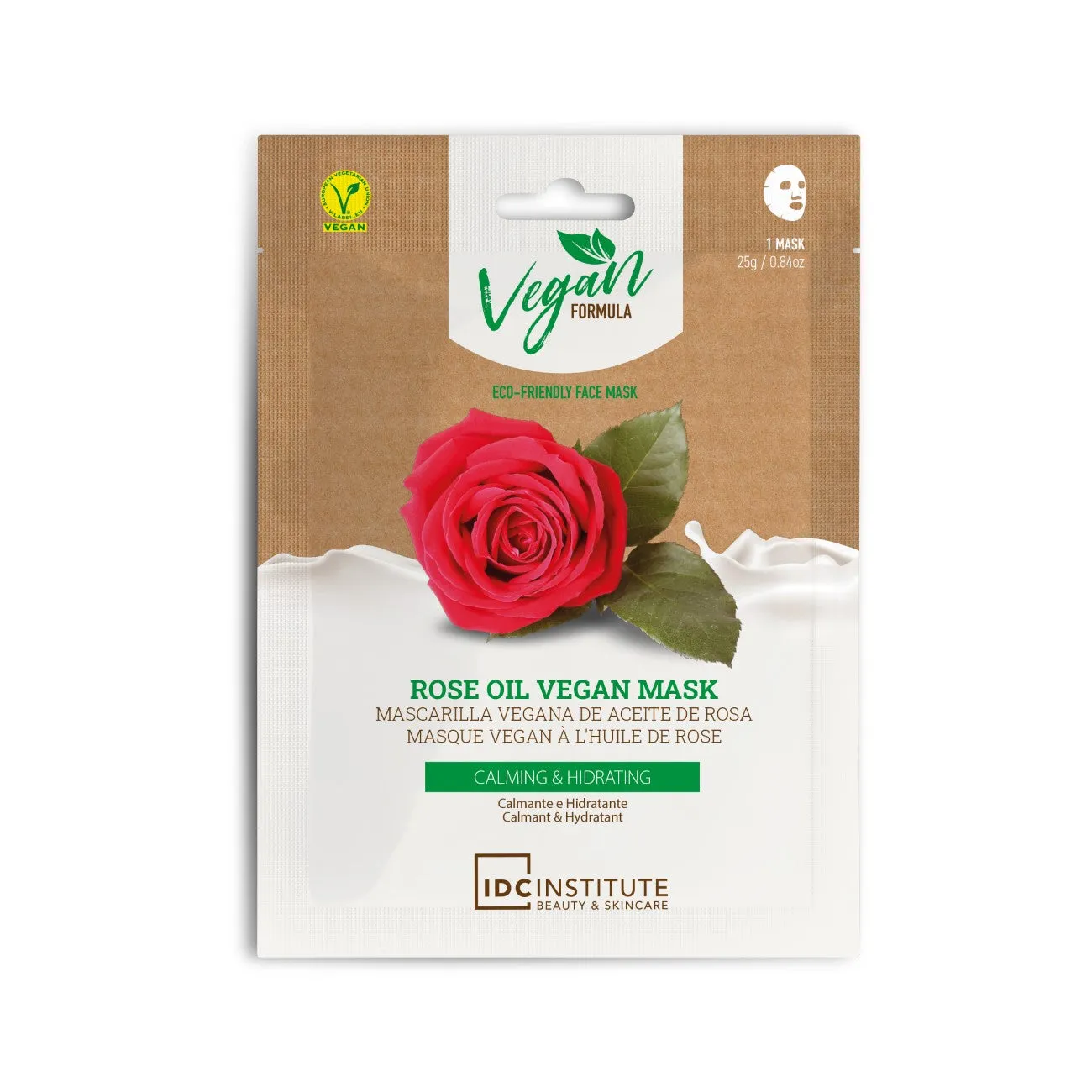 Rose Oil Vegan Mask