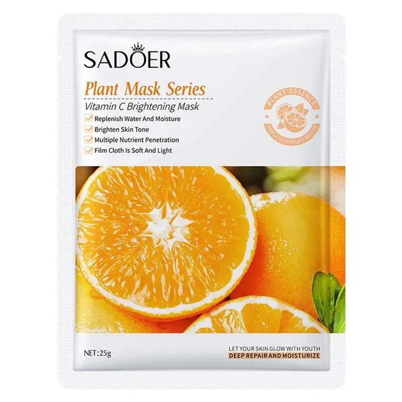 SADOER - Vitamin C Brightening Face Sheet Mask