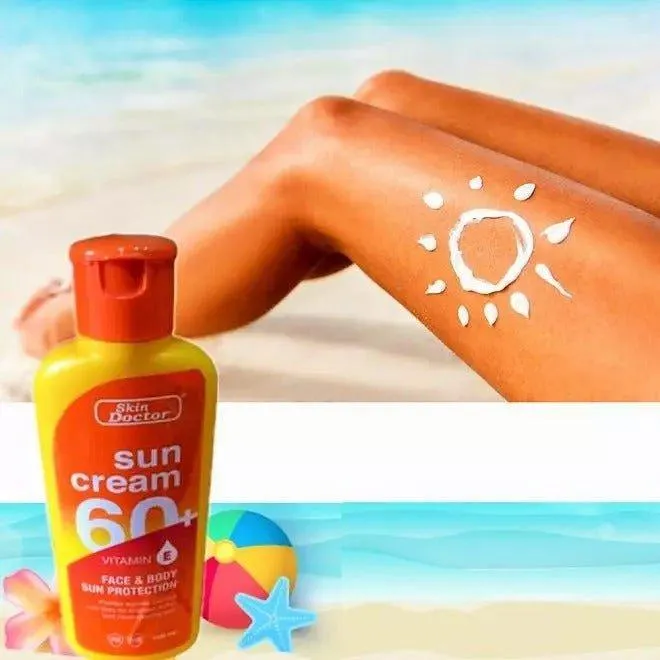 Skin Doctor Sun Cream 60  Face & Body Sun Protection - 200ml