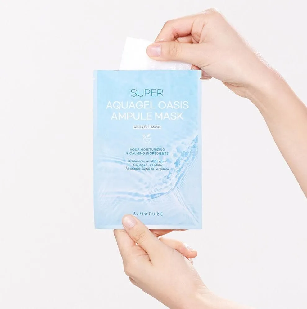 S.NATURE Super Aquagel Oasis Ampule Mask 5*30ml