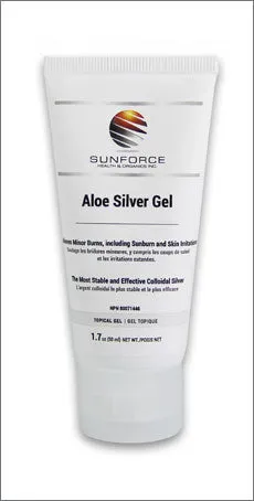 Sunforce Aloe Silver Gel 50ml