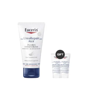 Urea Repair Plus 5% Urea Hand Cream - Very Dry Rough Hands With Gifts