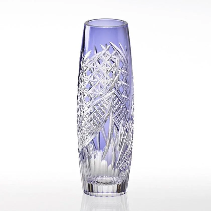 [VASE] HOKAZE | EDO KIRIKO | KAGAMI CRYSTAL