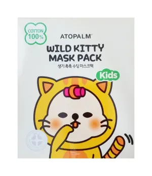 Wild Kitty Moisturizing Face Masks For Kids